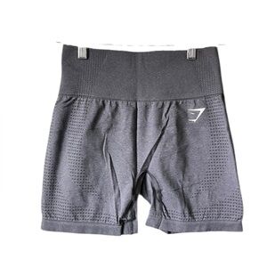 Gymshark Womens Gray Marl Vital Seamless Shorts Small
